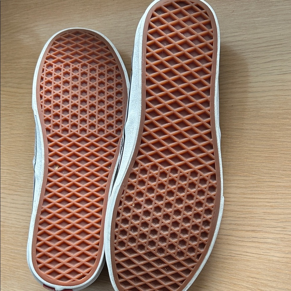 Vans Checkered Gray Slip-On Loafers sneakers - Picture 4 of 5